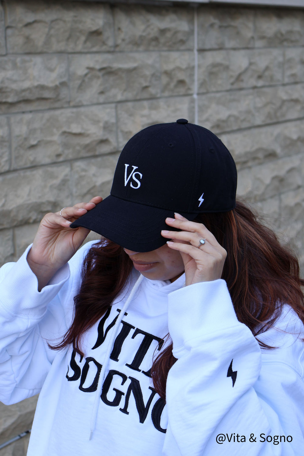 Vita & Sogno Signature Cap — Black